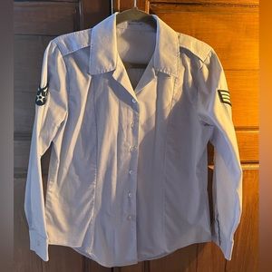 Women’s L/S Air Force Button Down Shirt